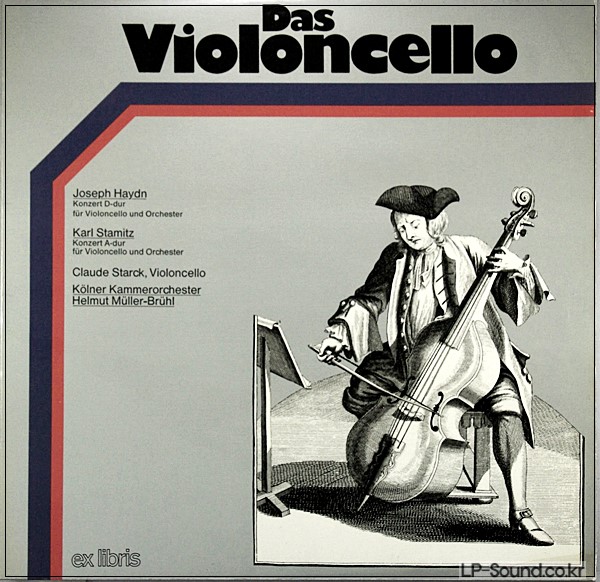 CLAUDE STARCK VIRTUOSO CELLO MUSIC HAYDN STAMITZ EX LIBRIS EL 16 689