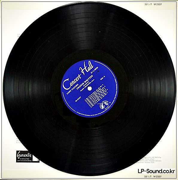 CHOPIN;  WALZER   VLADO PERLEMUTER   M 2337