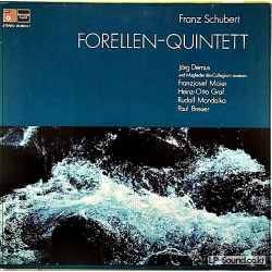 FRANZ SCHUBERT FORELLEN-QUINTET JORG DEMUS  1971 HARMONIA MUNDI