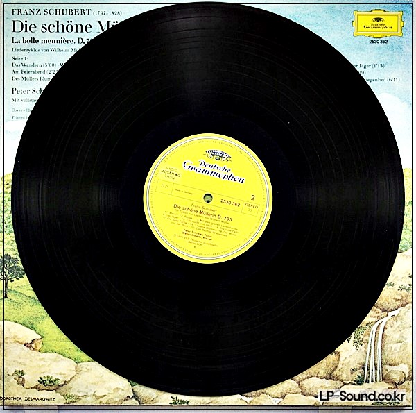 FRANZ SCHUBERT DIE SCHöNE MüLLERIN    PETER SCHREIER 2530 362