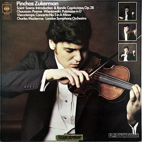 ZUKERMAN / MACKERRAS CHAUSSON / VIEUXTEMPS POEME / CONCERTO NO. 5  72828