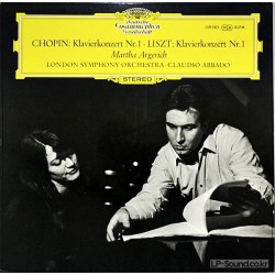 CHOPIN / LISZT - PIANO CONCS / ARGERICH / ABBADO / DGG 139 383 STEREO
