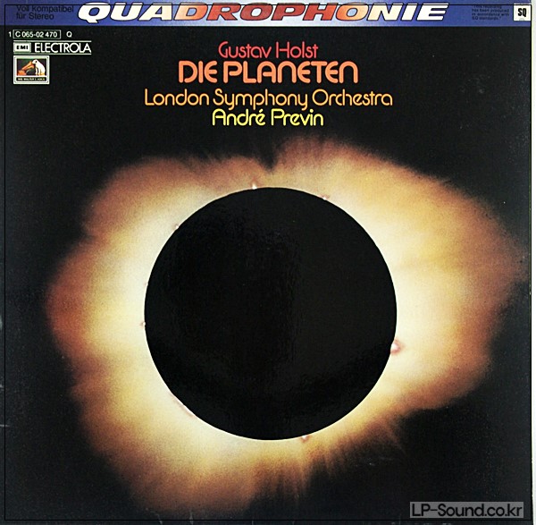 HOLST - THE PLANETS - PREVIN - EMI DIGITAL REMASTERED STEREO DMM