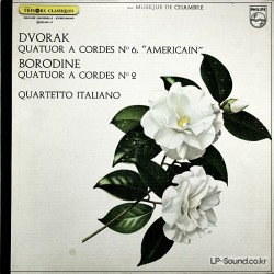 DVORAK BORODIN STRING QUARTETS QUARTETTO ITALIANO PHILIPS 802 814 LY