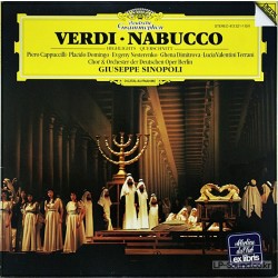 VERDI NABUCCO HIGHLIGHTS SINOPOLI 1 IMPORT GRAMMOPHON 413 321-1