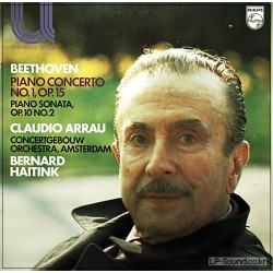 BEETHOVEN CONCERTO 1/SONATA 2 ARRAU  PHILPS 6580 122