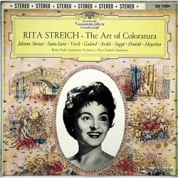 RITA STREICH* SINGS IMMORTAL MELODIES RED STEREO   DGS 712004
