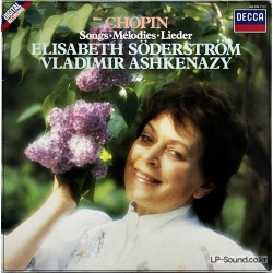 CHOPIN SONGS ELISABETH SODERSTROM ASHKENAZY   DECCA DIGITAL  414 204-1