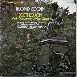 BEETHOVEN LEONID KOGAN VIOLIN CONCERTO CONNOISSEUR SOCIETY CS 2132