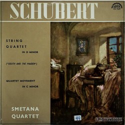 SCHUBERT / SMETANA QUARTET - STRING QUARTET IN D MINOR - SUA 10281
