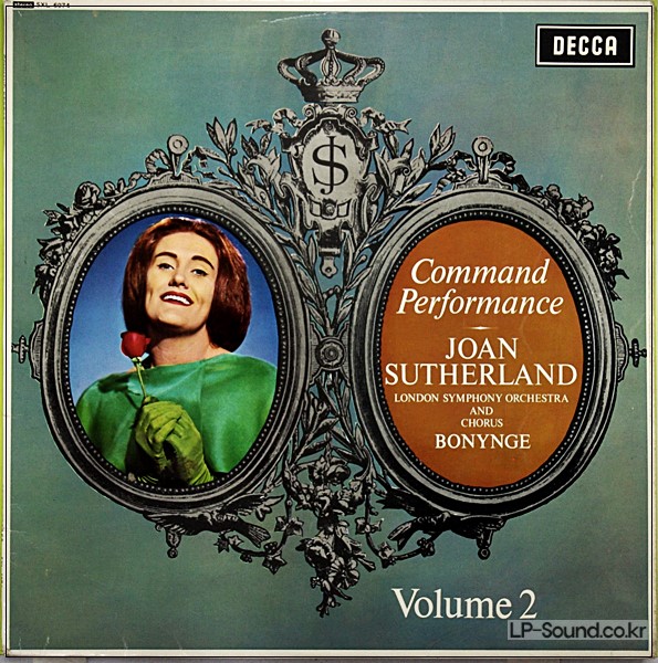 COMMAND PERFORMANCE SUTHERLAND LSO BONYNGE VOLUME 2  SXL 6074