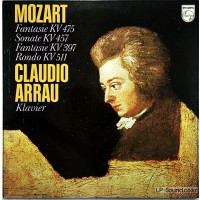 MOZART FANTASY SONATA RONDO  CLAUDIO ARRAU PHILIPS  6500 782