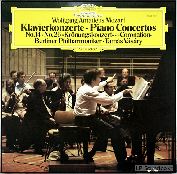 MOZART PIANO CONCERTOS NO. 14 & 26  DG 2531 207  DG 2531 207