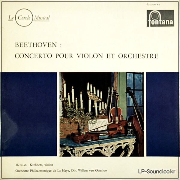 BEETHOVEN VIOLIN CONCERTO OP 61  KREBBERS  675 000 LR   10