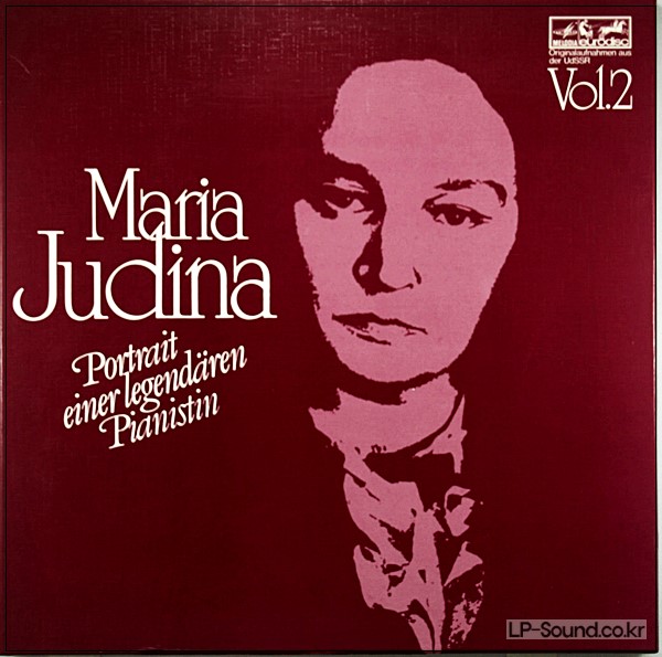 MARIA JUDINA PORTRAIT OF A LEGENDARY PIANIST VOL2