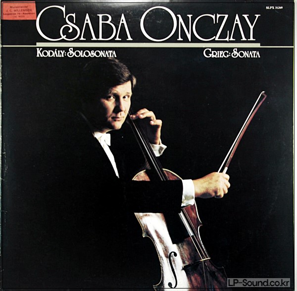 CSABA ONCZAY CELLO / KODALY SOLO SONATA - RADIOTON SLPX 31269