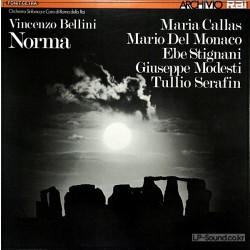 BELLINI NORMA CALLAS MONACO  ARCHIVIO  SETRA  ARCHIVIO RAI 3LP BOX
