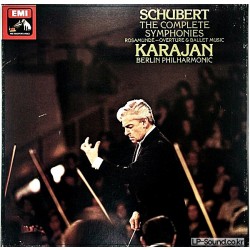 SCHUBERT THE COMPLETE SYMPHONIES SLS 5127 *KARAJAN*5 LP SET
