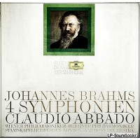 BRAHMS CLAUDIO ABBADO WIENER PHILHARMONIKER BERLINER ORC 4 SYMPHONIES BOX SET