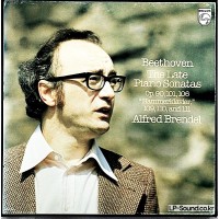 BEETHOVEN THE LATE PIANO SONATAS / ALFRED BRENDEL PHILPS 6747 213 3 LP BOX