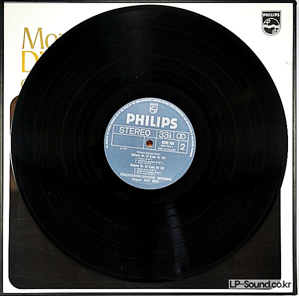 MOZART- DIE GROSSEN SINFONIEN 8 LP BOX JOSEF KRIPS 345f