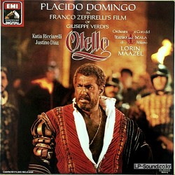 VERDI OTELLO LORIN MAAZEL, PLACIDO DOMINGO. EMI 27 0462 LP