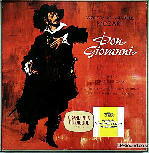 MOZART DON GIOVANNI  FERENC FRICSAY  SLPM 138 050  3LP BOX