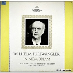 FURTWANGLER IN MEMORIAM BEETHOVEN, BRUCKNER ETC. DGG BIG TULIP KL27/32 6LP