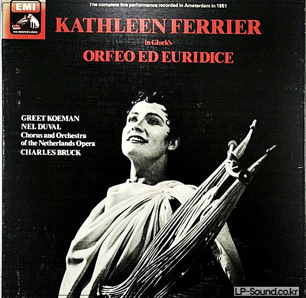 KATHLEEN FERRIER IN GLUCK'S ORFEO ED EURIDICE KATHLEEN FERRIER RLS 725  2LP BOX SET