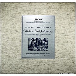 BACH CHRISTMAS ORATORIO JANOWOTIZ KARL RICHTER ARCHIV 2710 004 3XLP