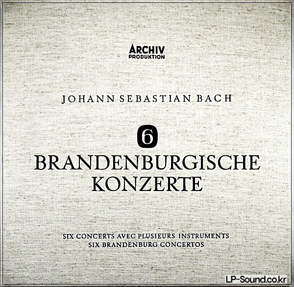 BACH BRANDENBURG CONCERTOS  BAUMGARTNER ARCHIVE D.1