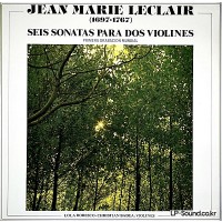 LECLAIR 6 SONATAS FOR 2 VIOLINS LOLA BOBESCO CHRISTIAN BADEA DOBLON STEREO