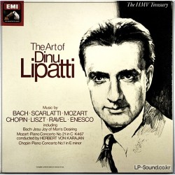 DINU LIPATTI PIANO - THE ART OF... - EMI RLS 749 - UK 4LP BOX
