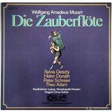 MOZART: DIE ZAUBERFLOTE – SUITNER   EURO DISC  29 237-5 3 LP BOX