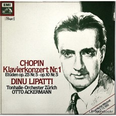 CHOPIN PIANO CONCERTO NO.1 ETUDEN OP.25  LIPATTI  1C 027-43 179