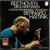 BEETHOVEN THE 9 SYMPHONIES LONDON PHILHARMONIC ORCHESTRA BERNARD  7LP BOX