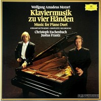 MOZART PIANO 4 HANDS ESCHENBACH-FRANTZ 3LP DGG 2740 258