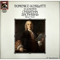 SCARLATTI 33 SONATA CHRISTIAN ZACHARIAS  PIANO 33 SONATA 3LP BOX
