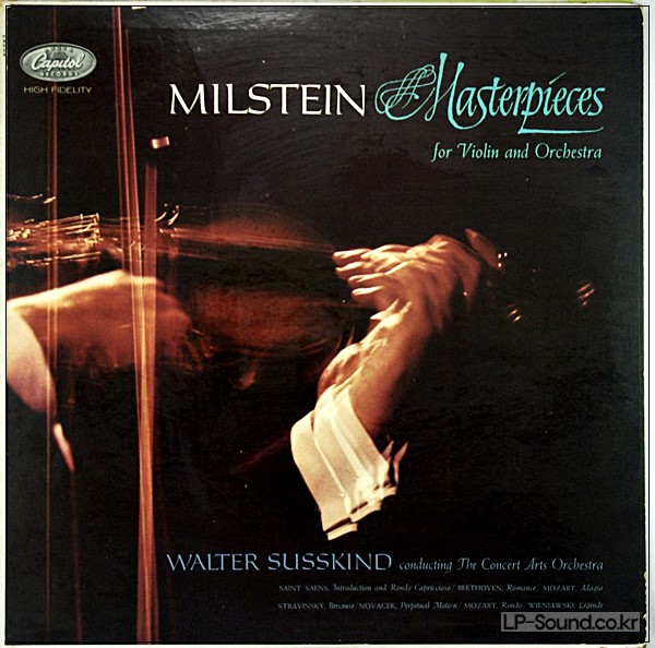 MILSTEIN MASTERPIECES NATHAN MILSTEIN, VIOLIN  CAPITOL MONO P8528