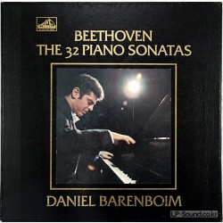 BEETHOVEN THE 32 PIANO SONATAS - DANIEL BARENBOIM HMV SLS 794/  12 LP