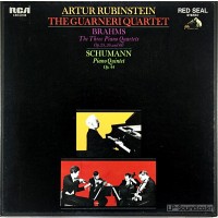 BRAHMS SCHUMANN PIANO QUINTETS GUARNERI QUARTET LSC 6188