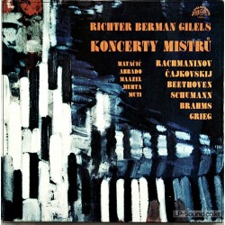 CONCERTY MISTRU RICHTER BERMAN GILELS SUPRAPHON 1110 3861-65  5 LP BOX