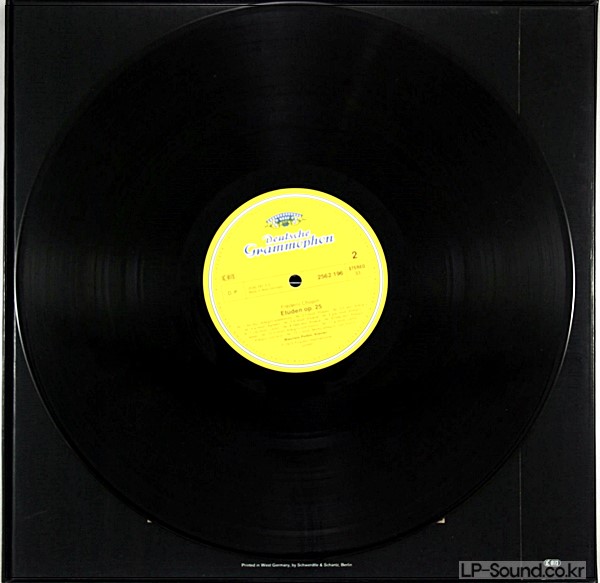 CHOPIN*ETUDES, PRELUDES AND POLONAISE*POLLINI  BOX SET DGG-DG-3LP