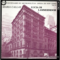 LUCIA DI LAMMERMOOR  ,MARIA CALLAS ACCORD  ACC 150039 2LP
