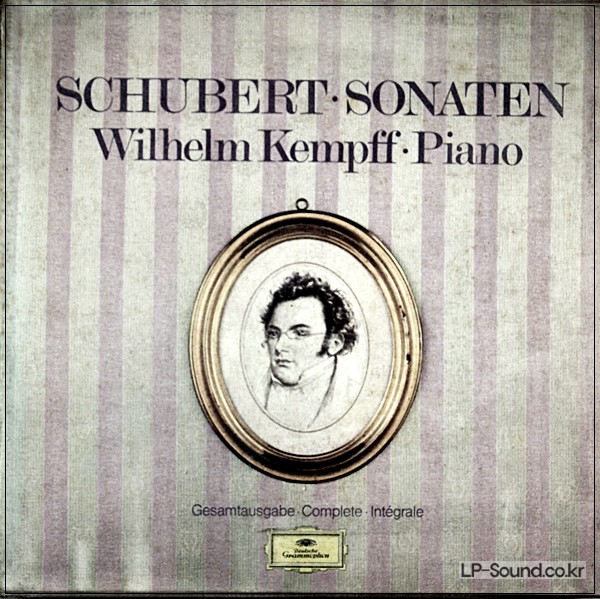 SCHUBERT CHAMBER MUSIC DEMUS KEMPFF SCHNEIDERHAN 8LP DGG SKL 170/177 STEREO