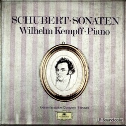 SCHUBERT CHAMBER MUSIC DEMUS KEMPFF SCHNEIDERHAN 8LP DGG SKL 170/177 STEREO