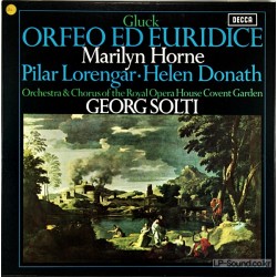 GLUCK ORFEO ED EURIDICE  MARILY HONE  SOLTI DECCA SET443-4