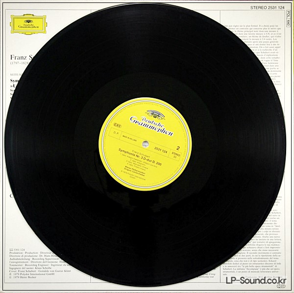 SCHUBERT* SYMPHONIES 8 - UNFINISHED & 3 *CARLOS KLEIBER*