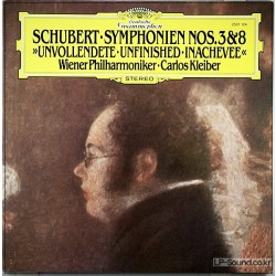 SCHUBERT* SYMPHONIES 8 - UNFINISHED & 3 *CARLOS KLEIBER*