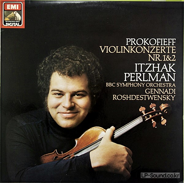 PROKOFIEV*,ITZHAK PERLMAN–THE TWO VIOLIN CONCERTOS  1C 067-43 006T